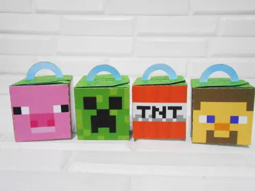 Kit 40 Peças - Minecraft