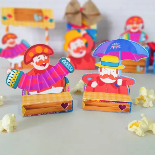 Kit 40 Peças - Mundo Bita Festa Junina