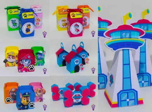 Kit 40 Peças - Patrulha Canina