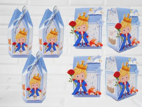 Kit 40 Peças - Pequeno Príncipe
