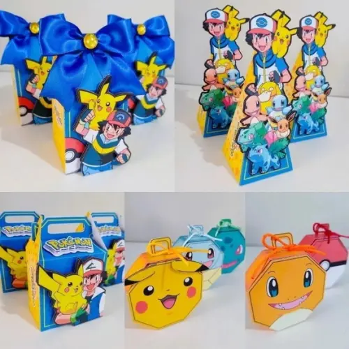 Kit 40 Peças - Pokemon