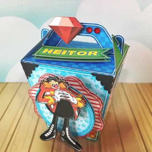 Kit 40 Peças - Sonic + Brinde