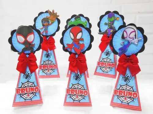Kit 40 Peças - Spidey e Seus Amigos Espetaculares