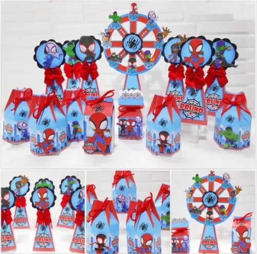 Kit 40 Peças - Spidey e Seus Amigos Espetaculares