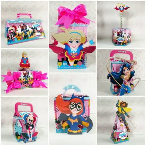 Kit 40 Peças - Super Girls + Brinde