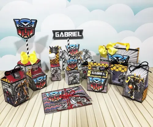 Kit 40 Peças - Transformers