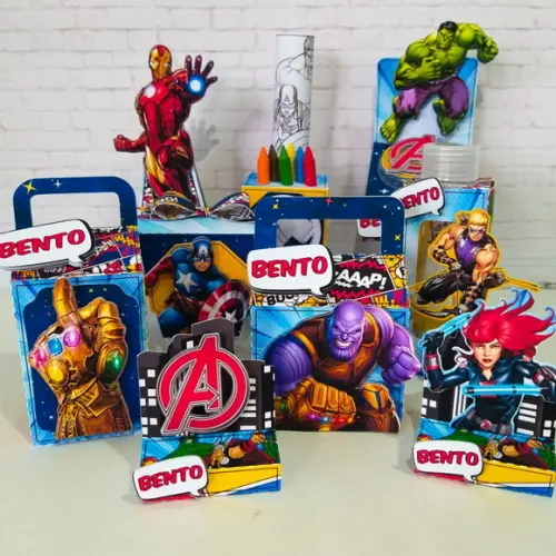 Kit 40 Peças - Vingadores
