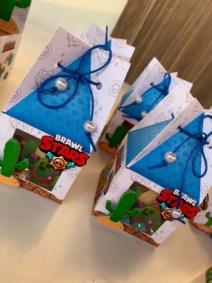 Kit 40 Peças + 20 Tubetes - Brawl Stars
