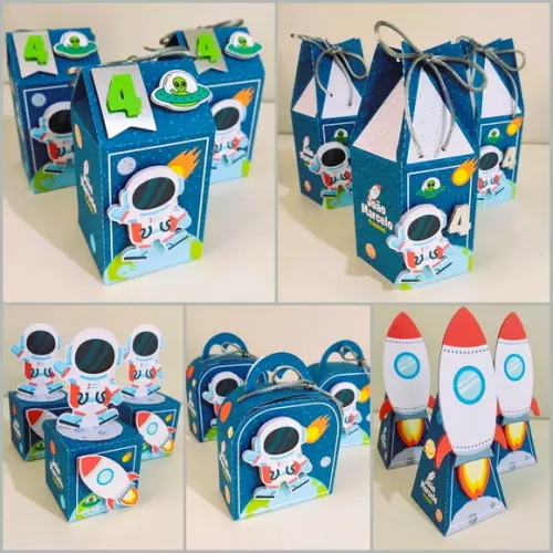Kit 40 Peças -astronauta