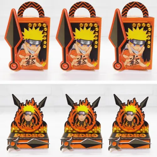 Kit 40 Peças Lembracinhas - Naruto