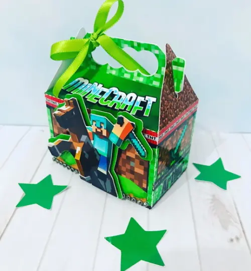 Kit festa 40 unidades - Minecraft + Brinde