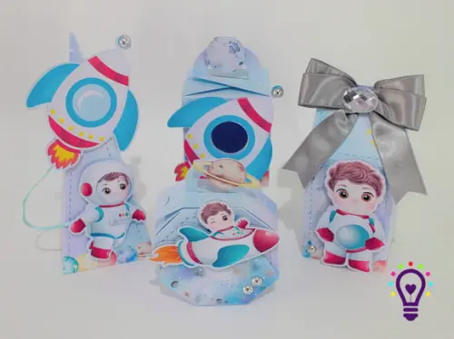 Kit 40 unidades Lembrancinhas - Astronauta