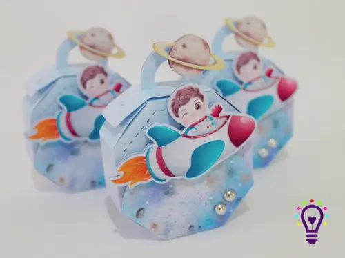 Kit 40 unidades Lembrancinhas - Astronauta