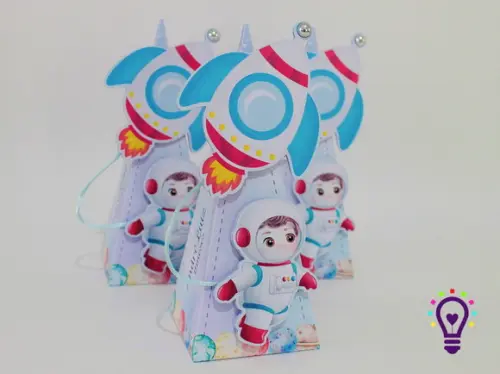 Kit 40 unidades Lembrancinhas - Astronauta