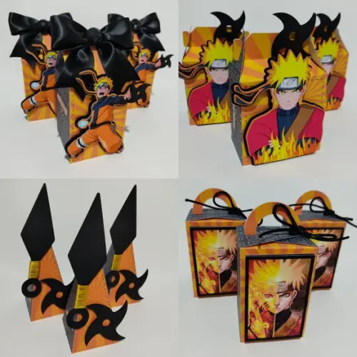 Kit 40 Peças Lembrancinhas - Naruto
