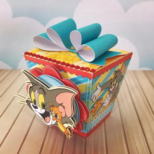 Kit 40 Peças Lembrancinhas - Tom e Jerry + Brinde