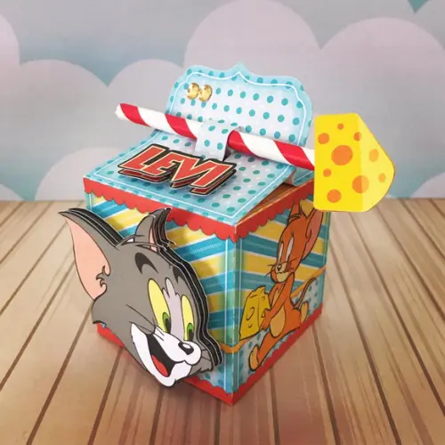 Kit 40 Peças Lembrancinhas - Tom e Jerry + Brinde