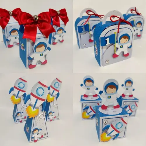 Kit 40 Peças Lemrancinhas - Astronauta