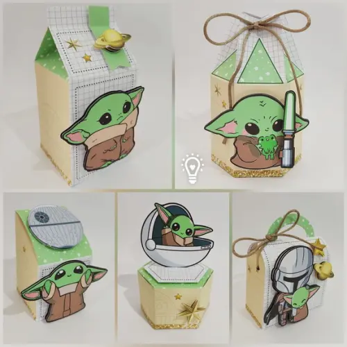 Kit Festa 40 Unidades - Star Wars - Baby Yoda