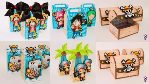 Kit 45 Peças - One Piece