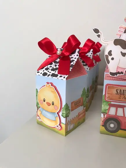 Kit 50 Peças - Fazendinha