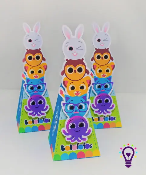 Kit 50 Peças Lembrancinhas - Bolofofos