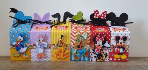 Kit 60 Peças - Turma do Mickey