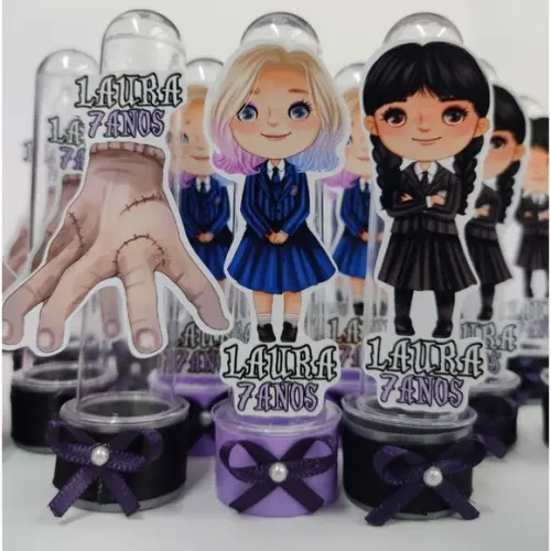 Kit 60 Peças - Wandinha + Brinde