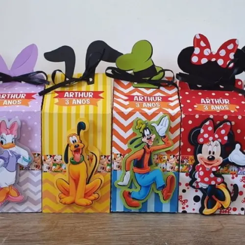 Kit 90 Unidades - Turma do Mickey