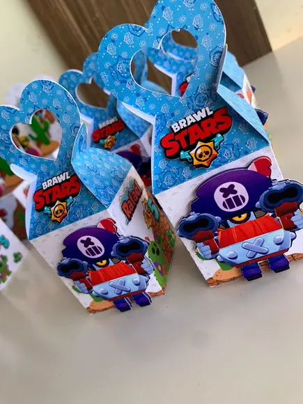 Kit de 60 Peças - Brawl Stars