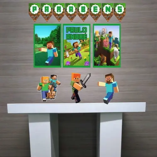 Kit Festa - Minecraft