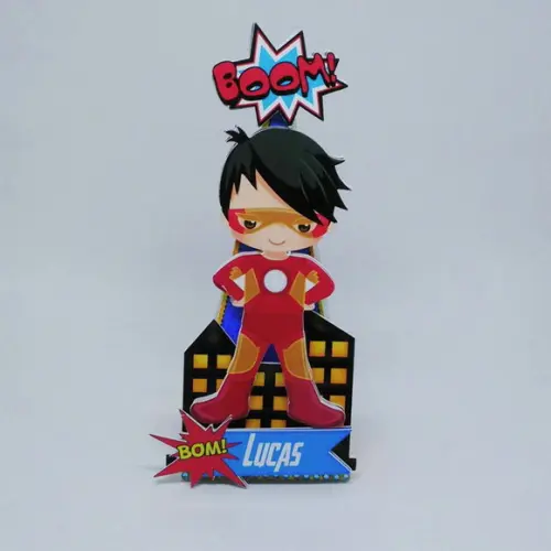 Kit Festa - Super Herois Cute + Brinde