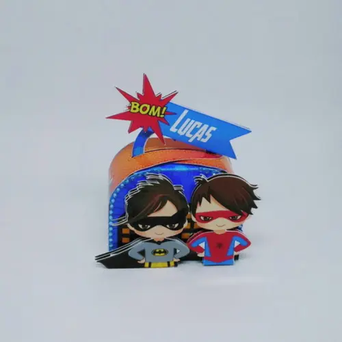 Kit Festa - Super Herois Cute + Brinde
