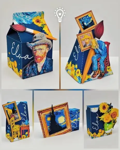 Kit Festa 25 Unidades - Vincent Van Gogh