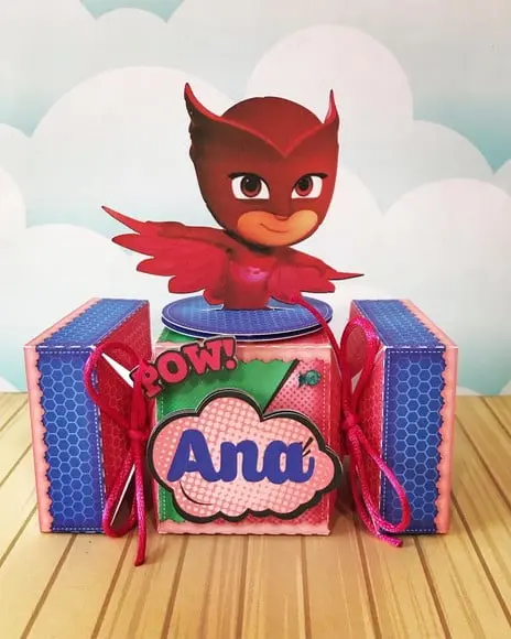 Kit Festa 40 Unidades - Pj Mask Menina