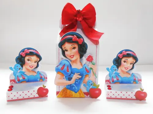 Kit Festa 50 Unidades - Branca de Neve