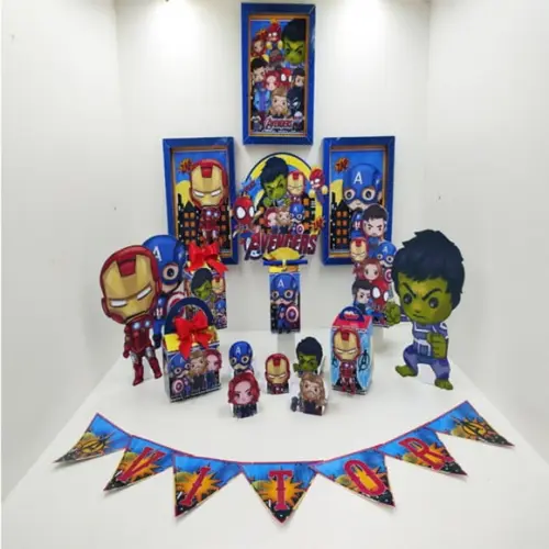 Kit Só Um Bolinho - Vingadores Baby