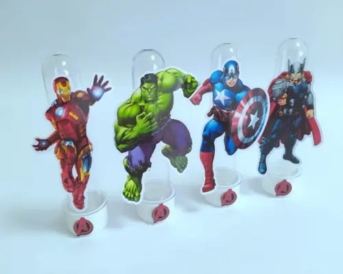 Tubetes Persoalizados - Vingadores