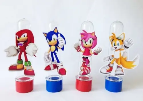 Tubetes Personalizados - Sonic