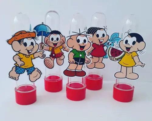 Tubetes Pesnalizados - Turma da Monica
