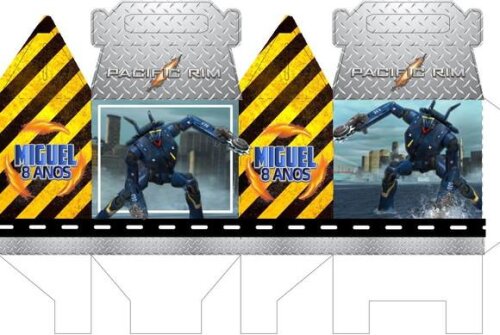 Kit festa 20 unidades - Pacific Rim - Circulo de Fogo