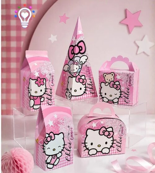 Lembrancinhas 40 unidades - Hello Kitty