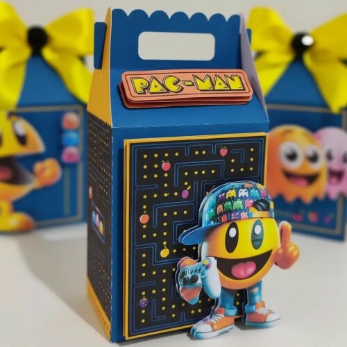 Lembrancinhas 40 Unidades - Pac Man/jogo/vídeo Game