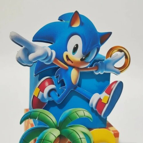 Kit De Lembrancinhas 25 Unidades - Sonic Luxo