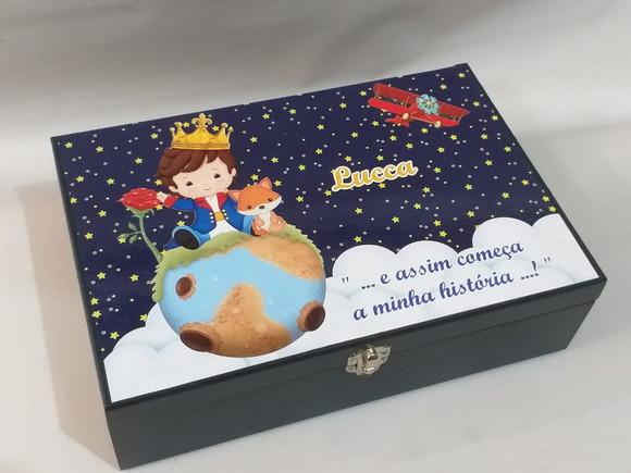 Caixa Recordação Bebê _ Pequeno Príncipe