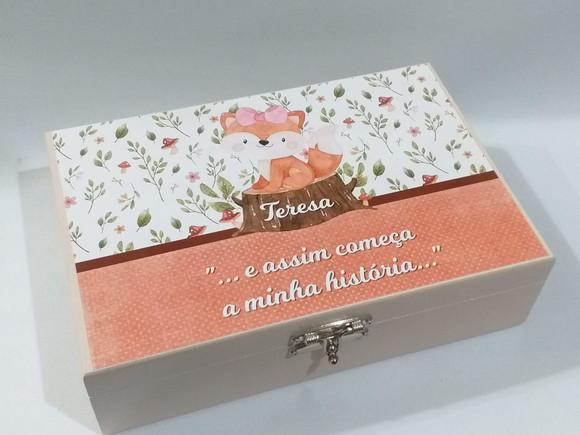 Caixa Recordação Bebê _ Raposa