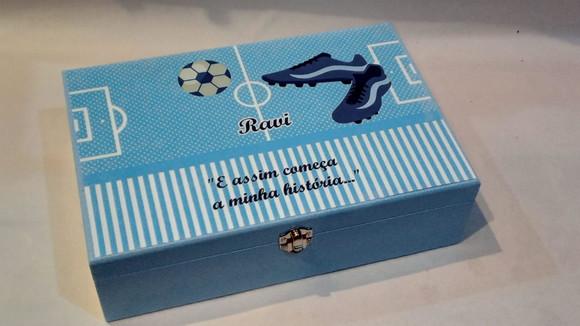 Caixa Recordação Bebê - Futebolm