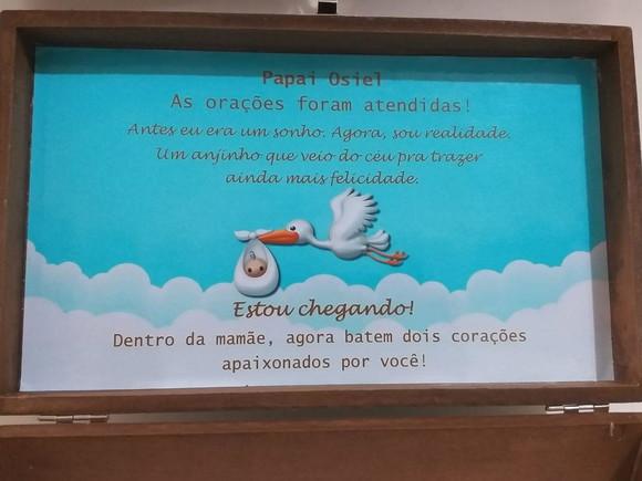 Caixa Revelação Gravidez