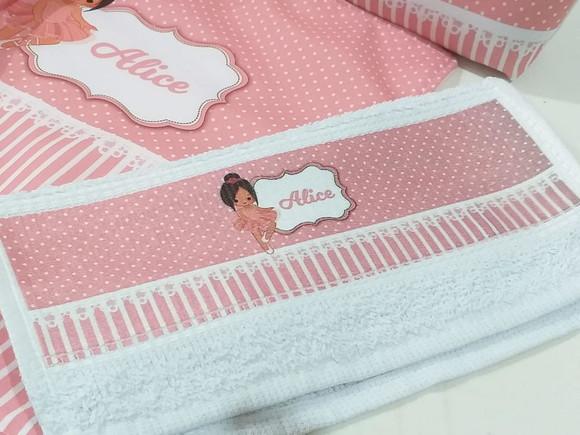 Kit para bebê _ presente bailarina