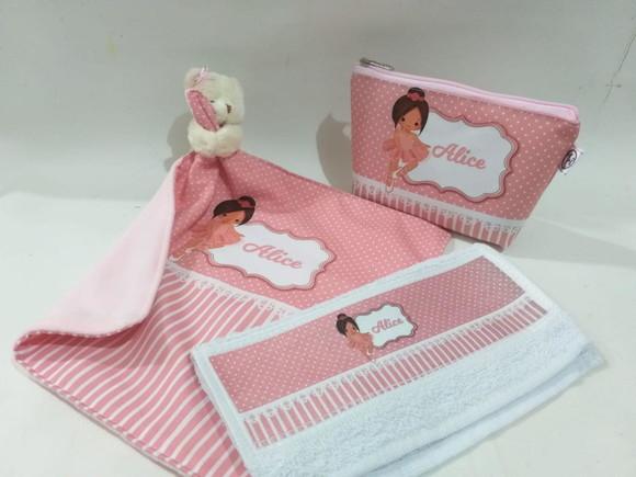 Kit para bebê _ presente bailarina